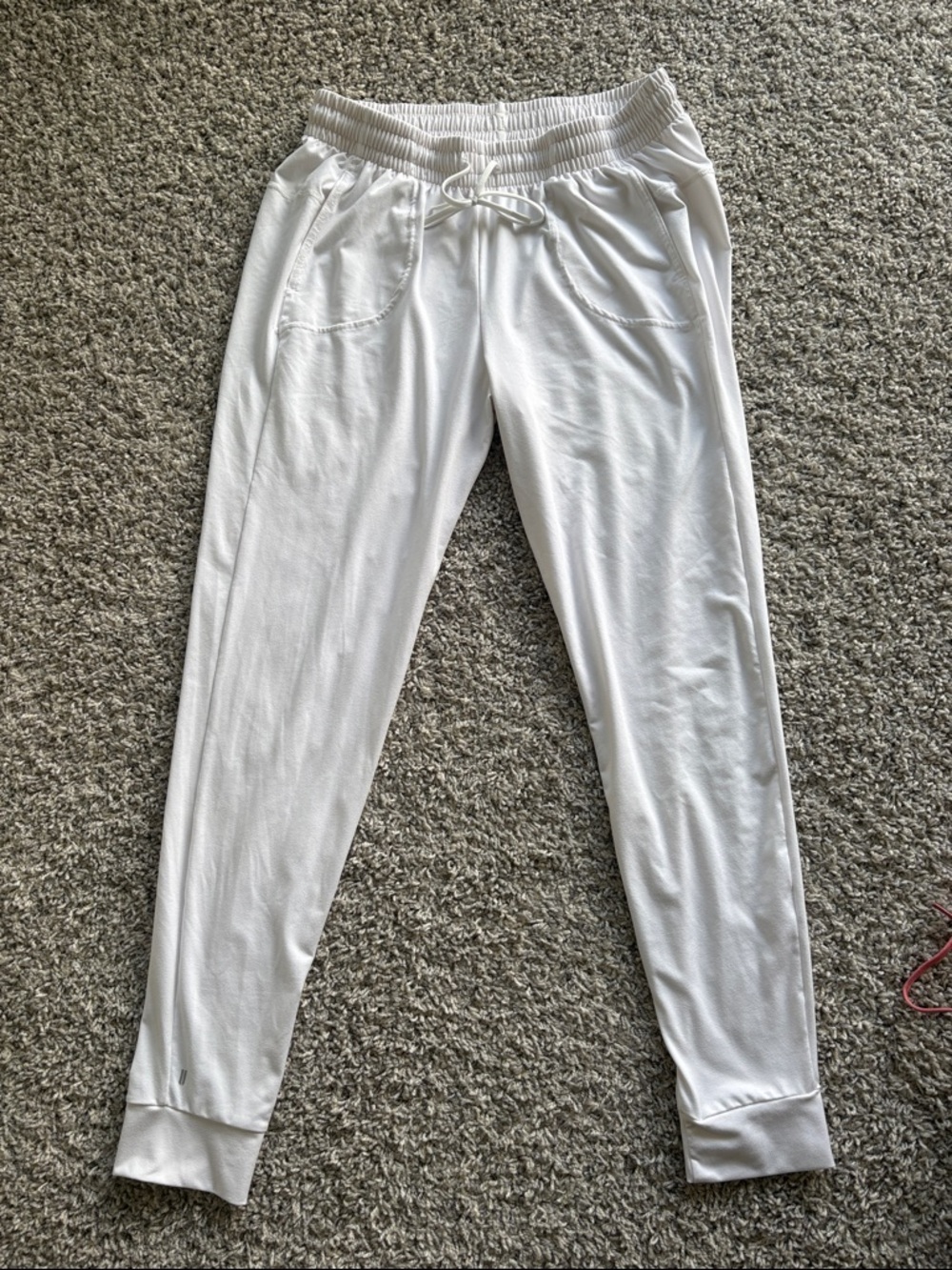 NOBULL White Women's Track Joggers LIKE NEW!